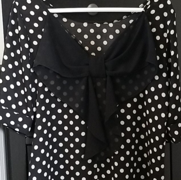 Polka Dot Women's Top - Picture 6 of 6